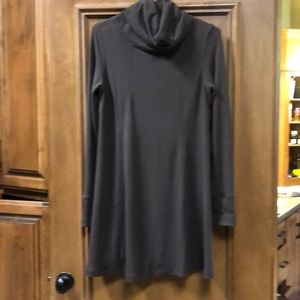 CAbi brown turtleneck dress